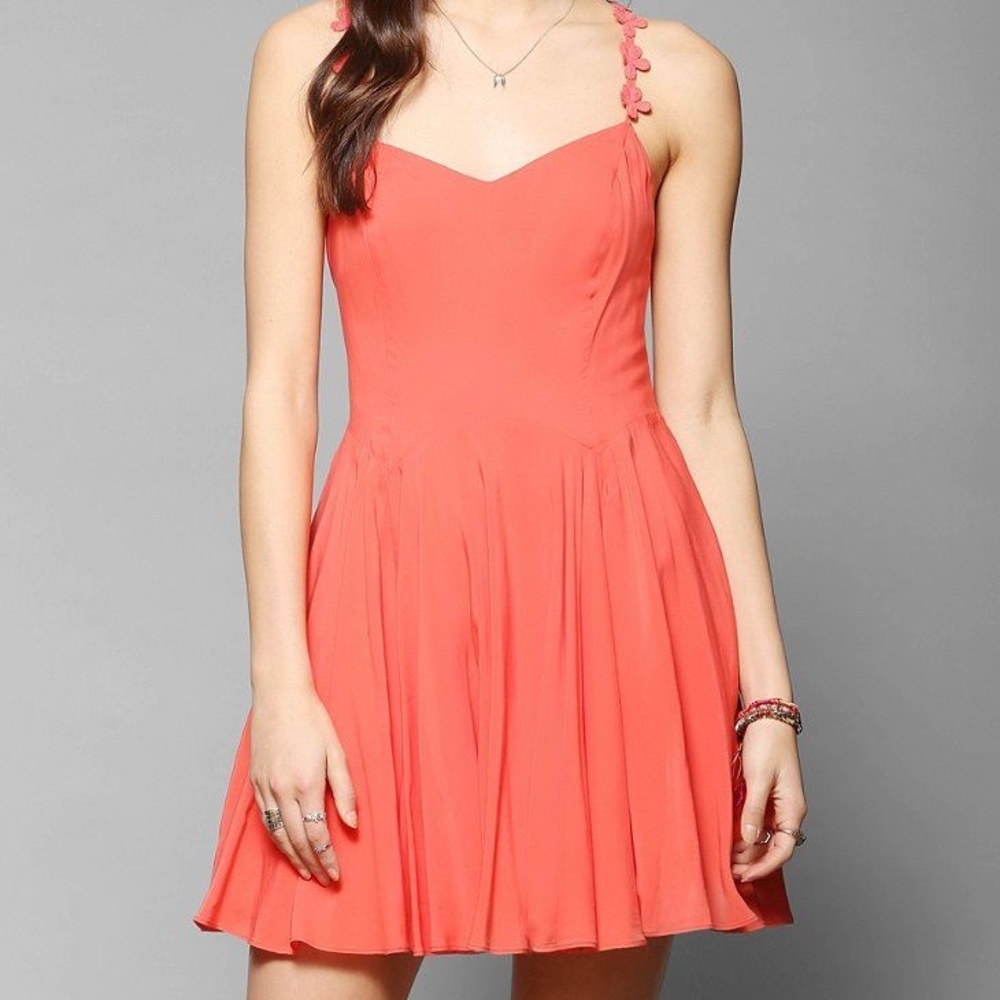 Coral Urban Outfitters Dress Size XS EUC